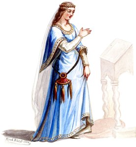 Halévy - La magicienne - pukumallit Alfred Albert - 22 (Mélusine ) (retusoitu)