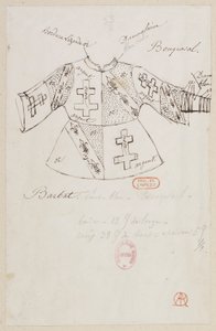 Halévy - La magicienne - Alfred Albertin pukumallit - 33. Bouqueval, Barbat tekijältä Alfred Albert