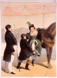Sirkusartisti, Les Femmes de Paris, 1841-42