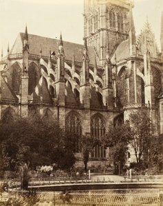 St. Oven, Rouen. 1856 (albumin hopeaprintti)