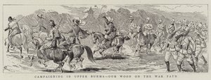 Kampanjoita Ylä-Burmassa, Woonissamme sotapolulla tekijältä Alfred Chantrey Corbould
