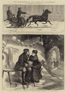 Edinburghin herttuan häät tekijältä Alfred Chantrey Corbould