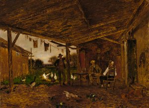 Ystävälliset naapurit, n. 1909. tekijältä Alfred Cornelius Howland