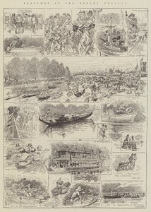 Luonnokset Henley Regatta -tapahtumassa