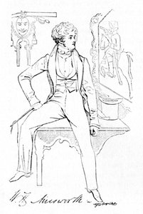 William Harrison Ainsworth, c1835, 1904 tekijältä Alfred Crowquill