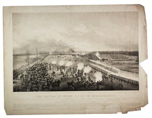 Battle for Stone River tai Murfreesboro, 1863