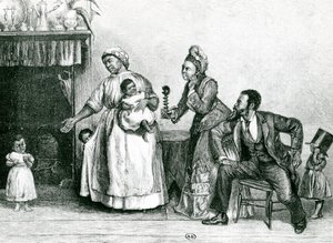 Chloes-tädin vierailu, 1877 tekijältä Alfred Edward Emslie