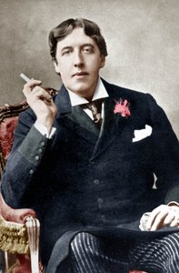Oscar Wilde, n. 1892 (m/w valokuva)