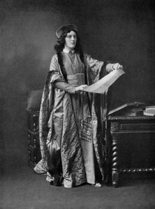 Amy Brandon Thomas 1890-1974, englantilainen näyttelijä, 1911-1912.