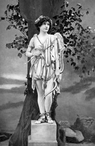 Unity Moore 1894-1981, irlantilainen näyttelijä, 1911-1912.