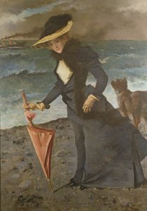 Huonekalut ja erilaiset esineet 1100- ja 1300-luvuilta tekijältä Alfred Emile Stevens