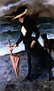 Gale, 1891 tekijältä Alfred Emile Stevens