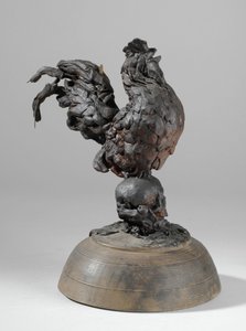Yksi 9:stä Sam Wilson Chimneypiece -maketista, n. 1908-1914 (kipsi ja sellakka) (katso myös 876021) tekijältä Alfred Gilbert