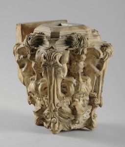 Yksi yhdeksästä maketista Sam Wilson Chimneypiecelle, n. 1908-1914 (kipsi ja sellakka) tekijältä Alfred Gilbert