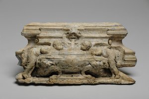 Yksi yhdeksästä Sam Wilson Chimneypiece -maketista, n. 1908-1914 tekijältä Alfred Gilbert