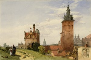 Huonekalut ja erilaiset esineet 1100- ja 1300-luvuilta tekijältä Alfred Gomersal Vickers