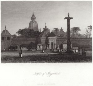 Jagannathin temppeli Purissa