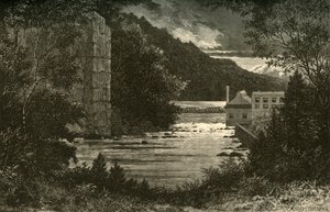 "Passaic Below the Falls", 1874.