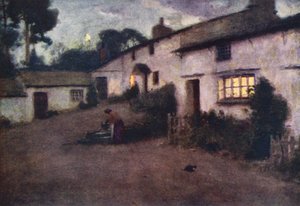 Lake District: Coniston (värilitro). tekijältä Alfred Heaton Cooper