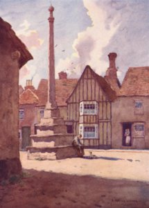 Lavenham Market Cross, Suffolk tekijältä Alfred Heaton Cooper