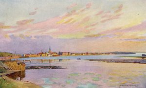 Luulaja, Lappi, rautamalmin vientisatama tekijältä Alfred Heaton Cooper