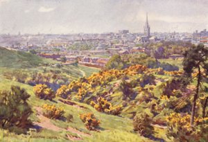 Norwich Mousehold Heathistä, Norfolkista tekijältä Alfred Heaton Cooper