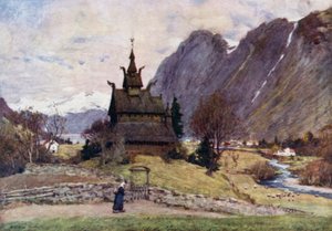 Vik Stave Church, Sogne Fjord