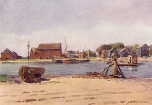 Walberswickin lautta, Suffolk tekijältä Alfred Heaton Cooper