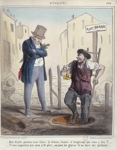 Pariisin viemärityöläinen, 1800-luvun puoliväli