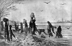 Naisfellahit Niilin reunalla, 1872