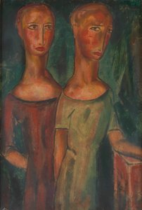Kaksinaisuus, n. 1925-1930. tekijältä Alfred Henry Maurer