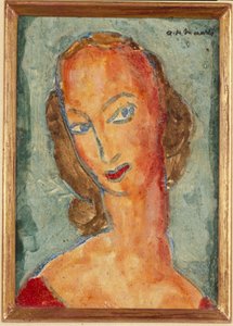 Pää, 1926 tekijältä Alfred Henry Maurer