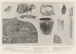 Professori Flinders Petrien Egyptin antiikkinäyttely University Collegessa (avoinna 27.7. asti)