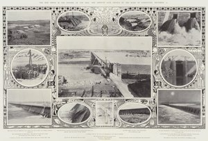Uusi aikakausi Niilin historiassa, Assouanin pato, jonka avasi herttua Connaught 10. joulukuuta