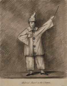 Gabriel Ravel klovnina tekijältä Alfred Jacob Miller