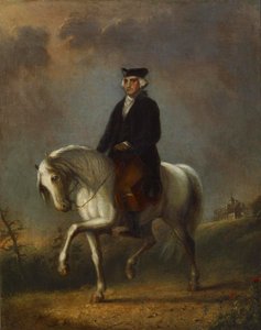 George Washington Mount Vernonissa tekijältä Alfred Jacob Miller