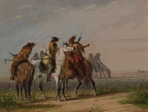 Intiaanitodistus tekijältä Alfred Jacob Miller