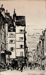 "Seinen katu", 1915 tekijältä Alfred Latour