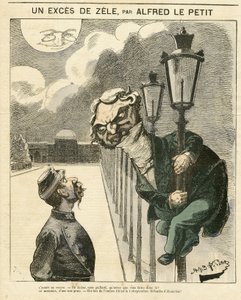 Alfred Le Petityn (1841-1909) kuvitus Le Grelot