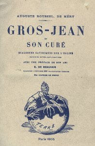 Kuvitus Alfred Le Petitéstä (1841-1909) Gros-Jeanin ja hänen parannukseensa tekijältä Alfred Le Petit