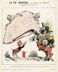 The Charge (1870), numero 6, värillinen satiirinen