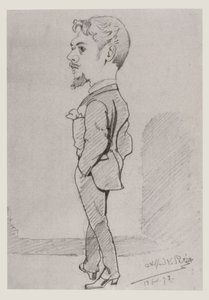 Marsin muotokuva, 1873 tekijältä Alfred Le Petit