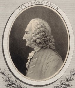 Muotokuva säveltäjä Jean-Philippe Rameausta 1683-1764.