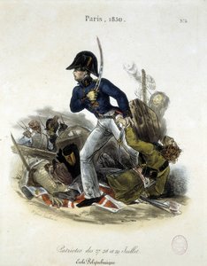 Ammattiteknikko Lemercierin 1830 vallankumouksen aikana.