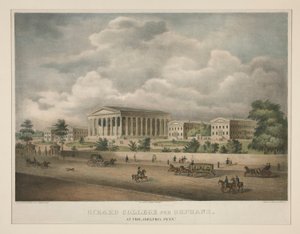 Girard College for Orphans - Philadelphiassa, Pennassa. tekijältä Alfred M. Hoffy