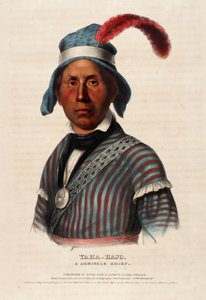 Yaha-hajo. Seminole Chief. tekijältä Alfred M. Hoffy