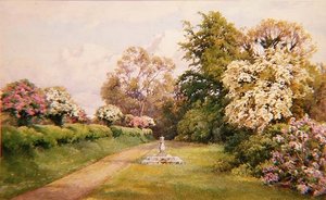 Sharcomb Garden (akvarelli)