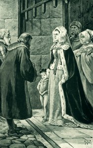 Kuningatar Margaret, James IV:n leski, uhmaa aatelisia tekijältä Alfred Pearse