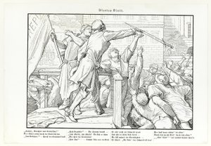 Myös Dance of Death, levy IV tekijältä Alfred Rethel