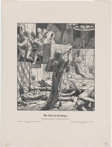 Kuolema ystävänä tekijältä Alfred Rethel